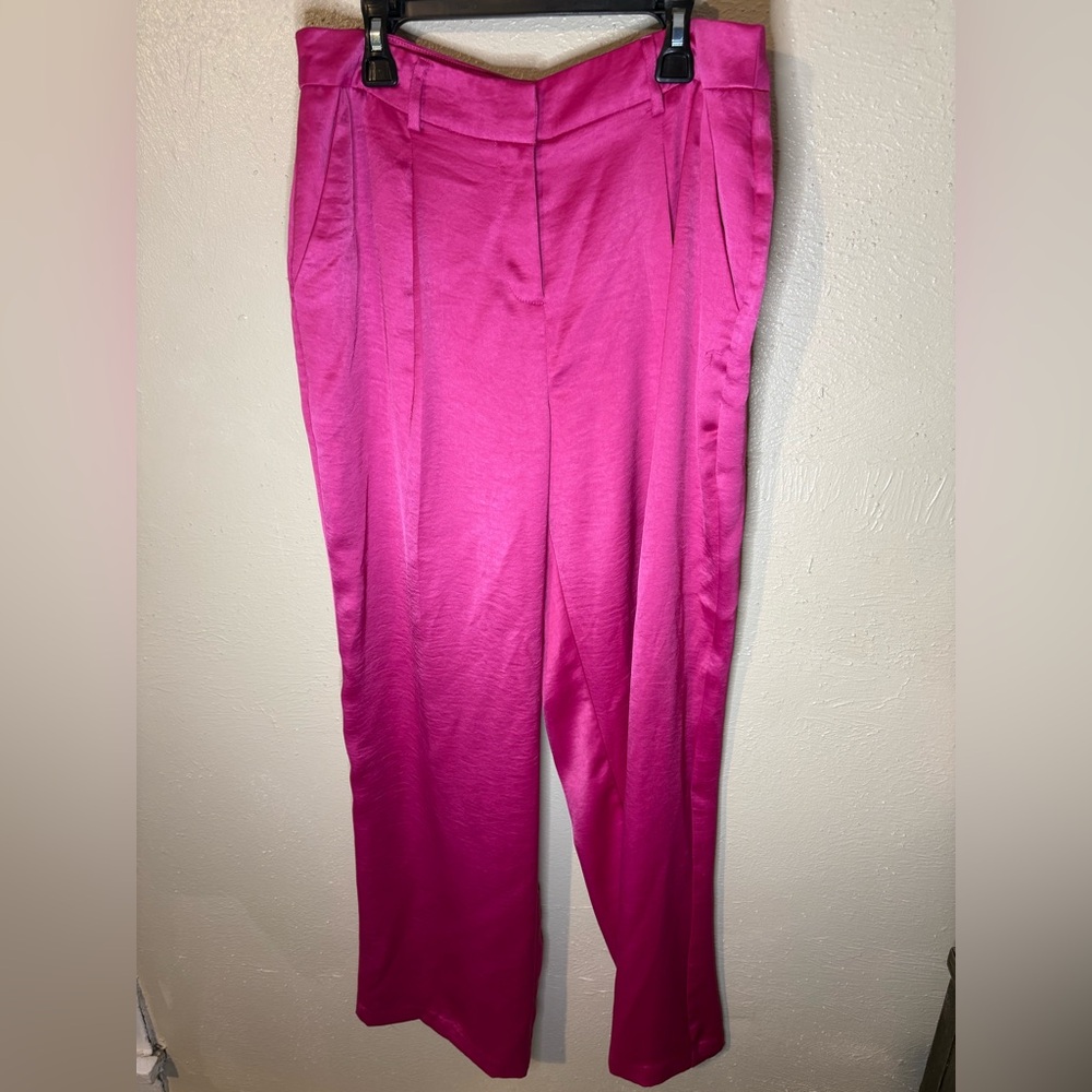 Rachel Zoe Vibrant Pink Women's Trousers